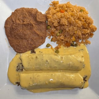 41. Steak Enchiladas