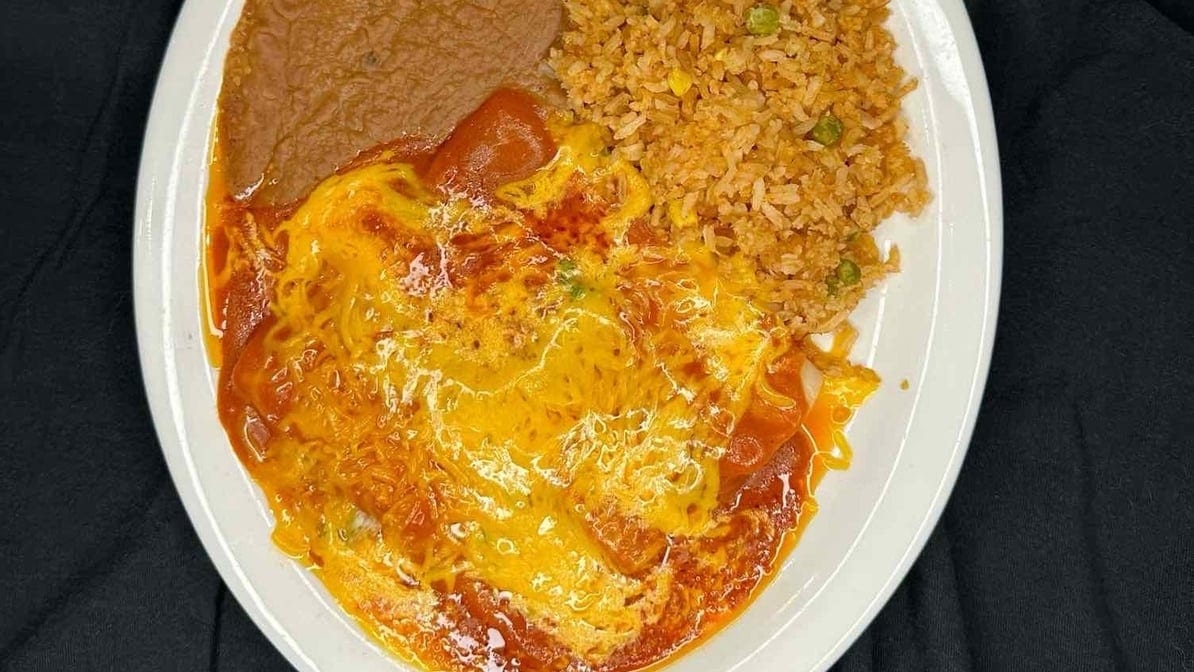 10. Enchiladas De Queso.