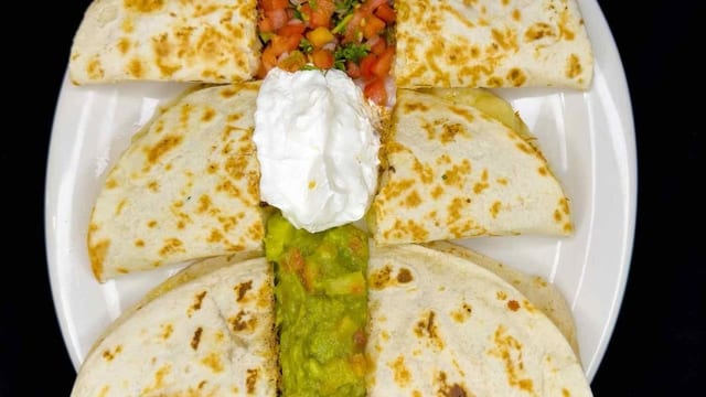 Shrimp Quesadillas.