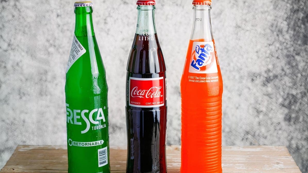 Mexican Bottle Drinks.