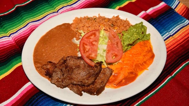 9. Carne a La Tampiqueña.