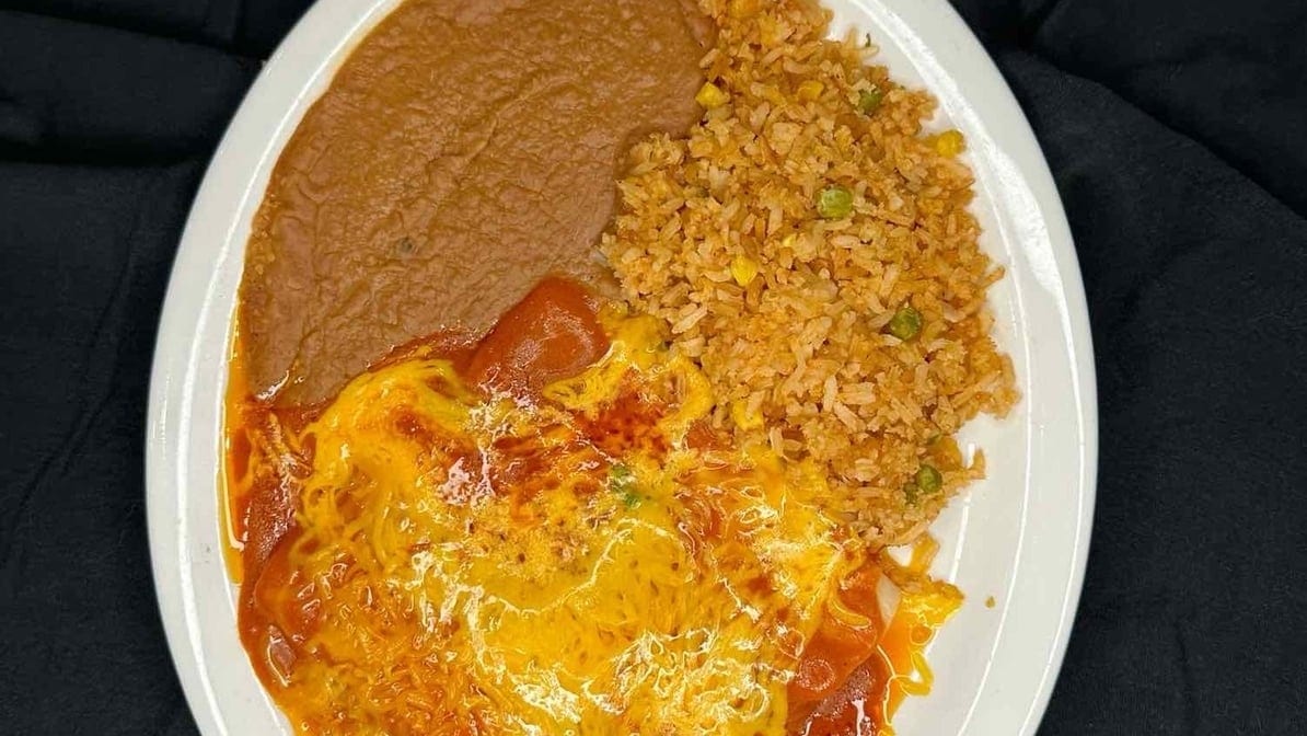 6. Enchiladas De Carne.