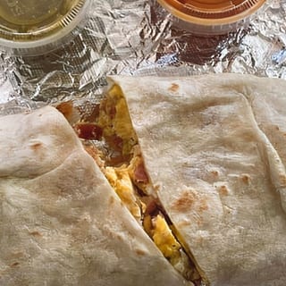 Breakfast Burrito (Any Two Items)