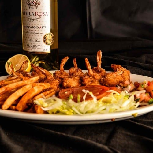 Camaron Empanizado.