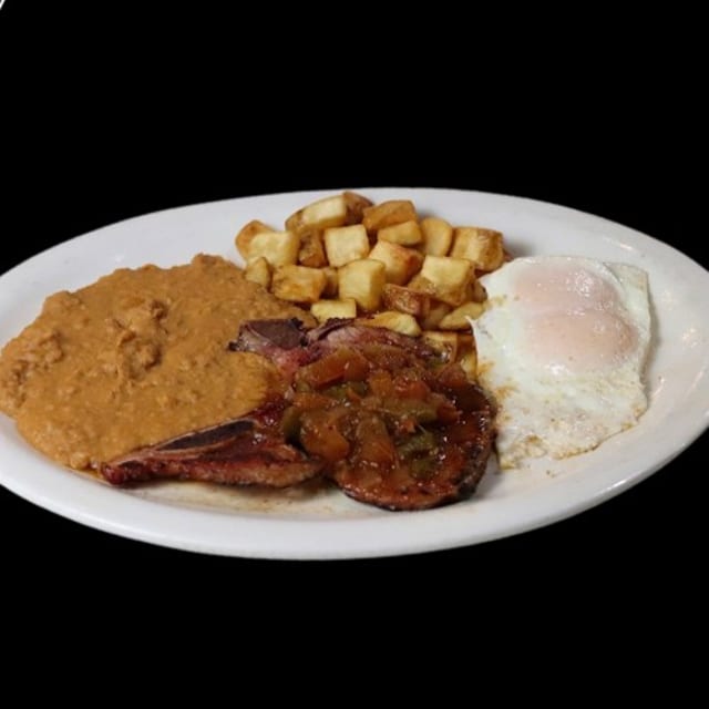 Porkchop Breakfast.