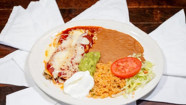 5. Enchiladas Suizas.